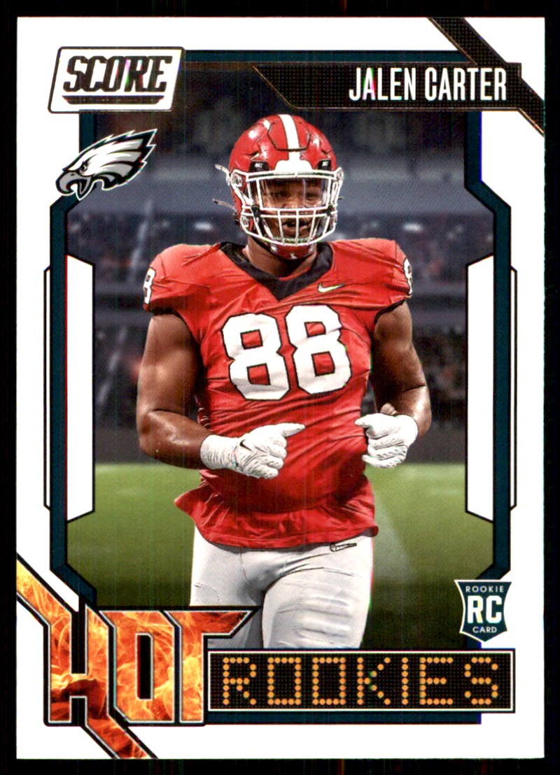 Jalen Carter Panini Score NFL Draft #11 Base