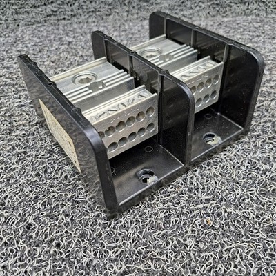 Marathon 1452552 Power Distribution Block, 380A 600VAC  2 Main 24 Secondary