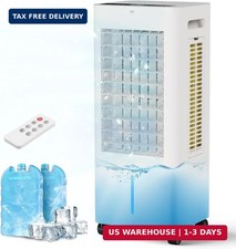 PNTCK Portable Air Conditioners, 3 IN 1 Evaporative Air Cooler with 2 Ice Packs,