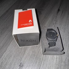 NIXON - Time Teller Watch, Black/Rose Gold/Black , 37mm