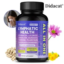 Allin One Supplement Lymphatic Supplement,Lymphatic Support, 30 To 120 Caps