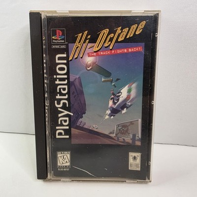 OG PlayStation Hi-Octane (Sony PlayStation 1 PS1 Game) Long Box, Manual, CIB