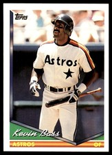 Kevin Bass 1994 Topps #362 Houston Astros MLB READ FREE SHIPPING AutographDen