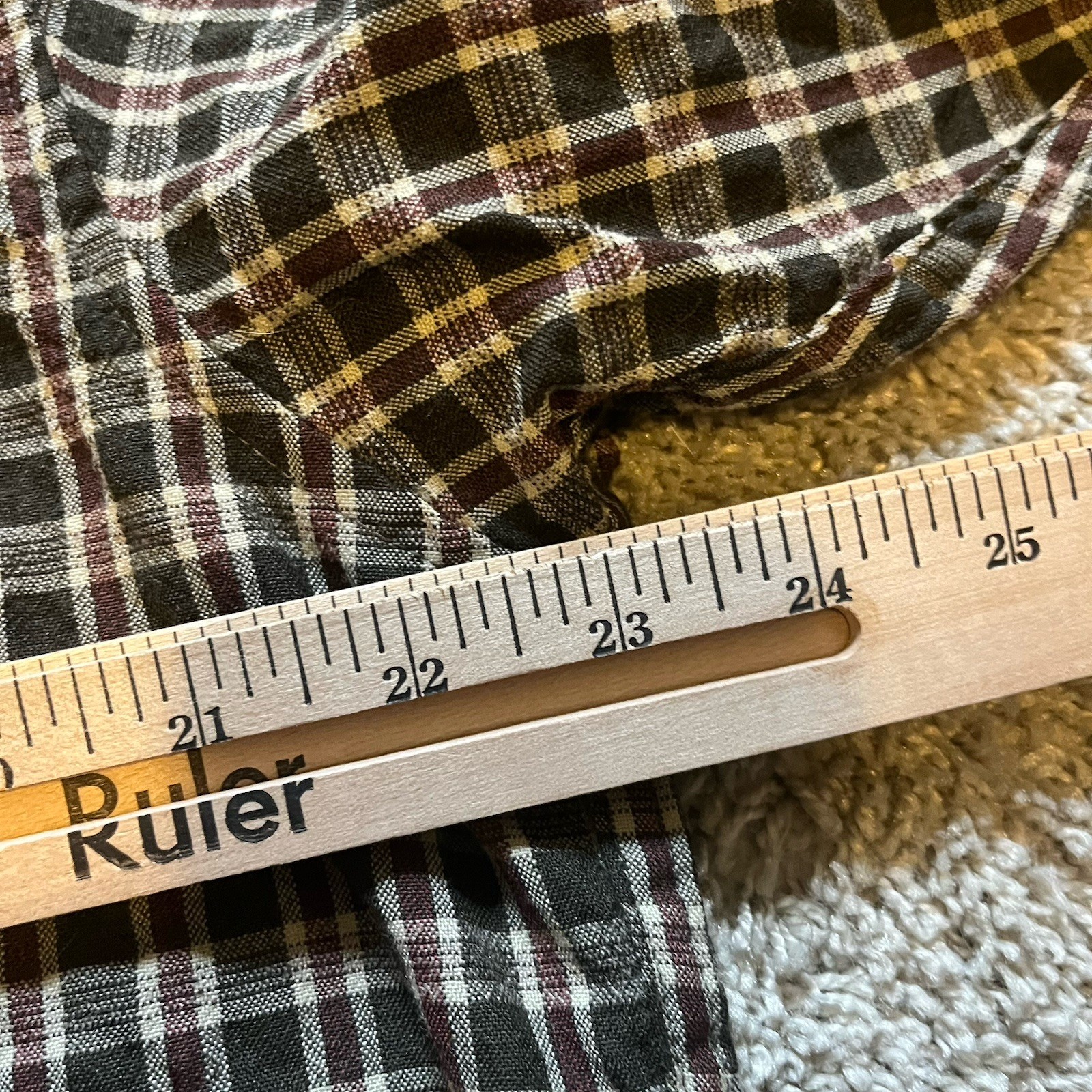 Pendleton Sir Pendleton Wool Shirt Large Plaid Wo… - image 13