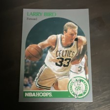 NBA Hoops Base Set - Larry Bird Boston Celtics #39 1990-91 Basketball Card