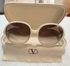 Valentino VG0017S 004 Ivory Round Sunglasses ...