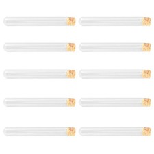 10-100pcs 20ml 15x150mm Glass Tubes with Cork Stoppers Wedding Party Favors