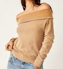 Free People Not The Same Tee Womens Small Bei...