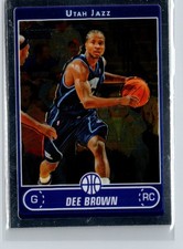 2006-07 Topps Chrome #210 Dee Brown D.52