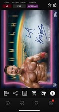 DIGITAL TOPPS WWE SLAM LA Knight MIDNIGHT 25 HORIZON SIGNATURES SR Read