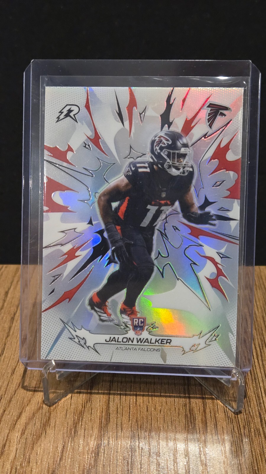 Jalon Walker ROOKIE Refractor 2025 Topps Resurgence Atlanta Falcons