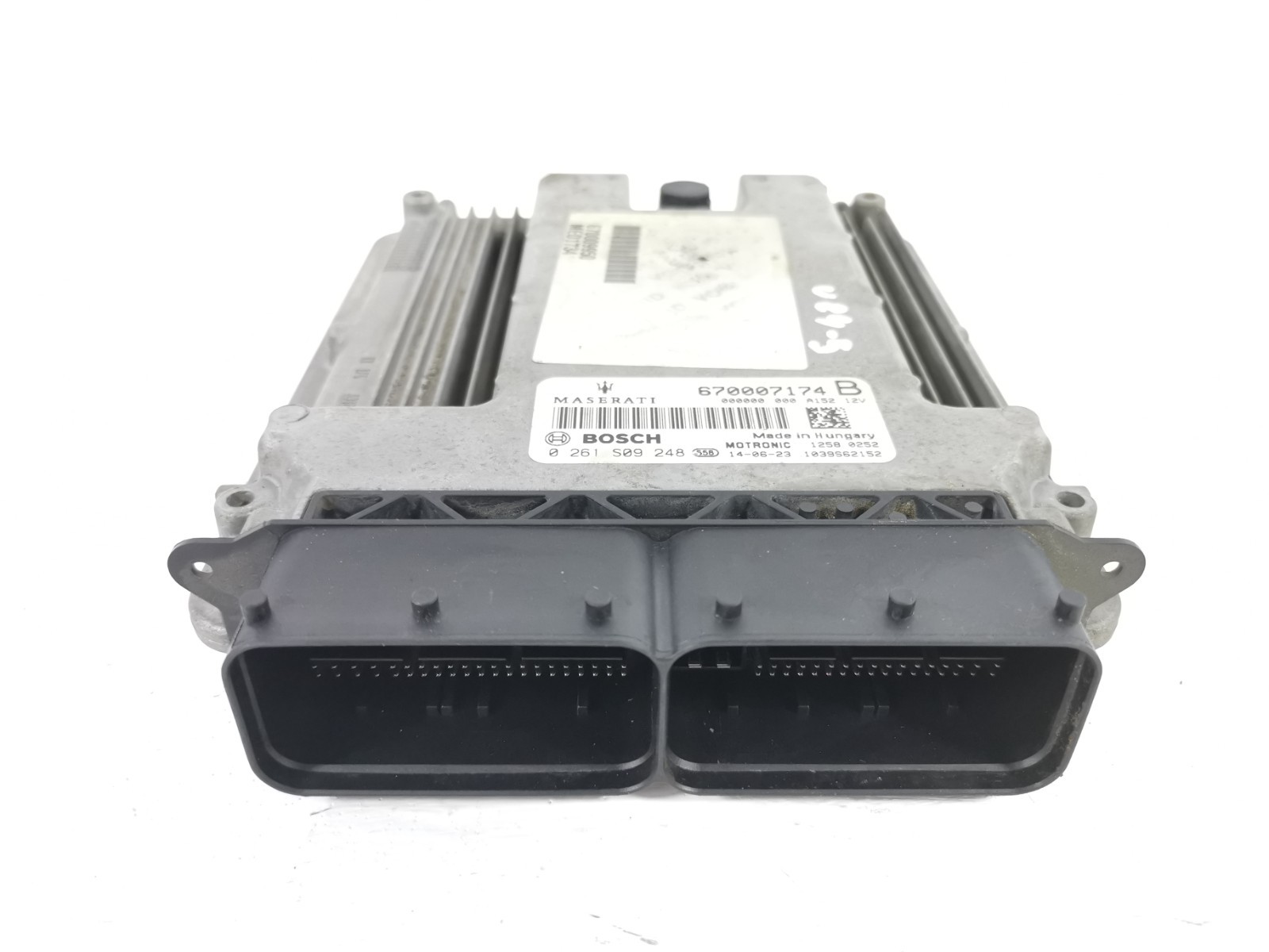 Maserati Ghibli S AWD 3.0 2014 ECU Engine Computer Control Module Unit 670007174