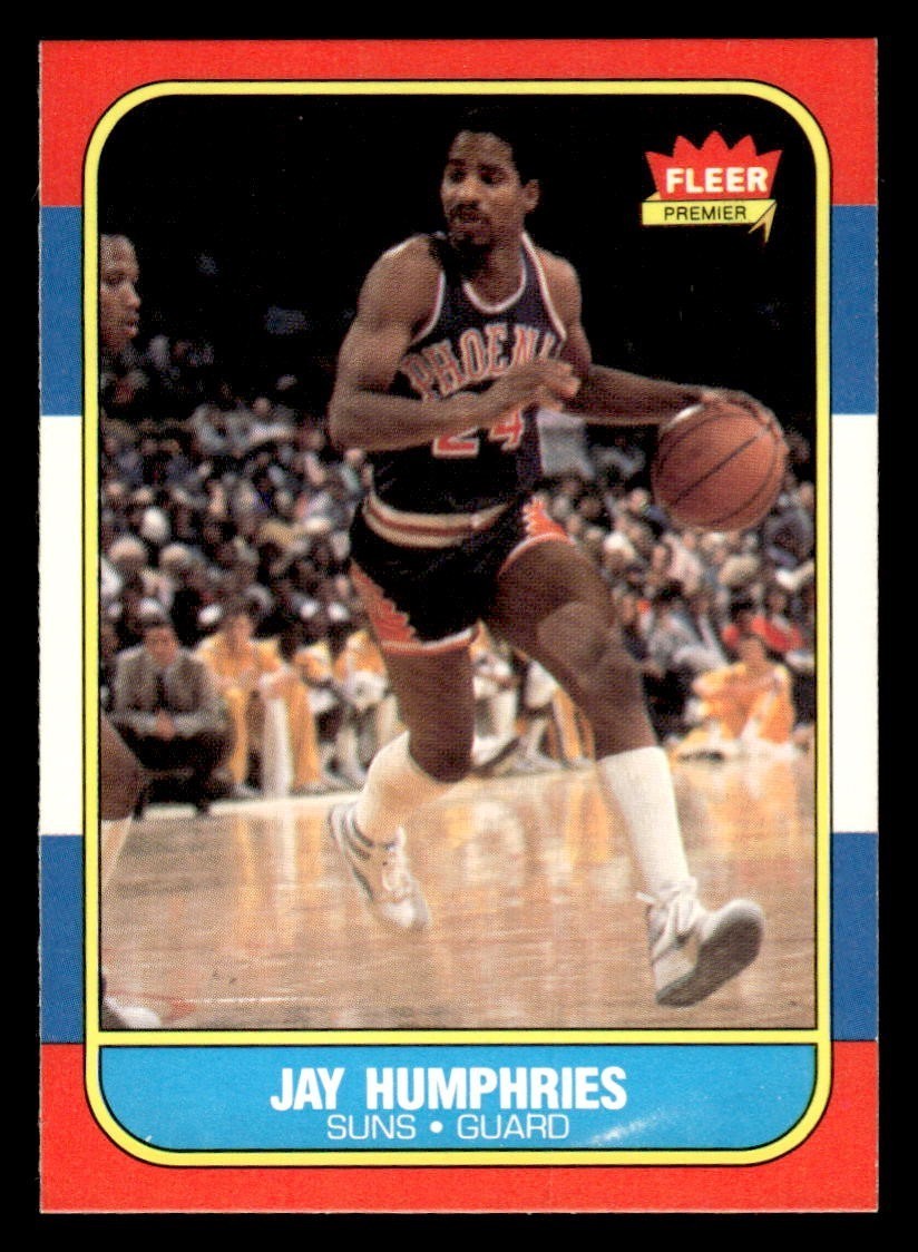 1986 Fleer Basketball #49 Jay Humphries VG/EX *f1