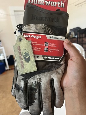 NEW huntworth gloves SIZE M/L Sofi Warmth:touch Screen. Water Repellent Finish