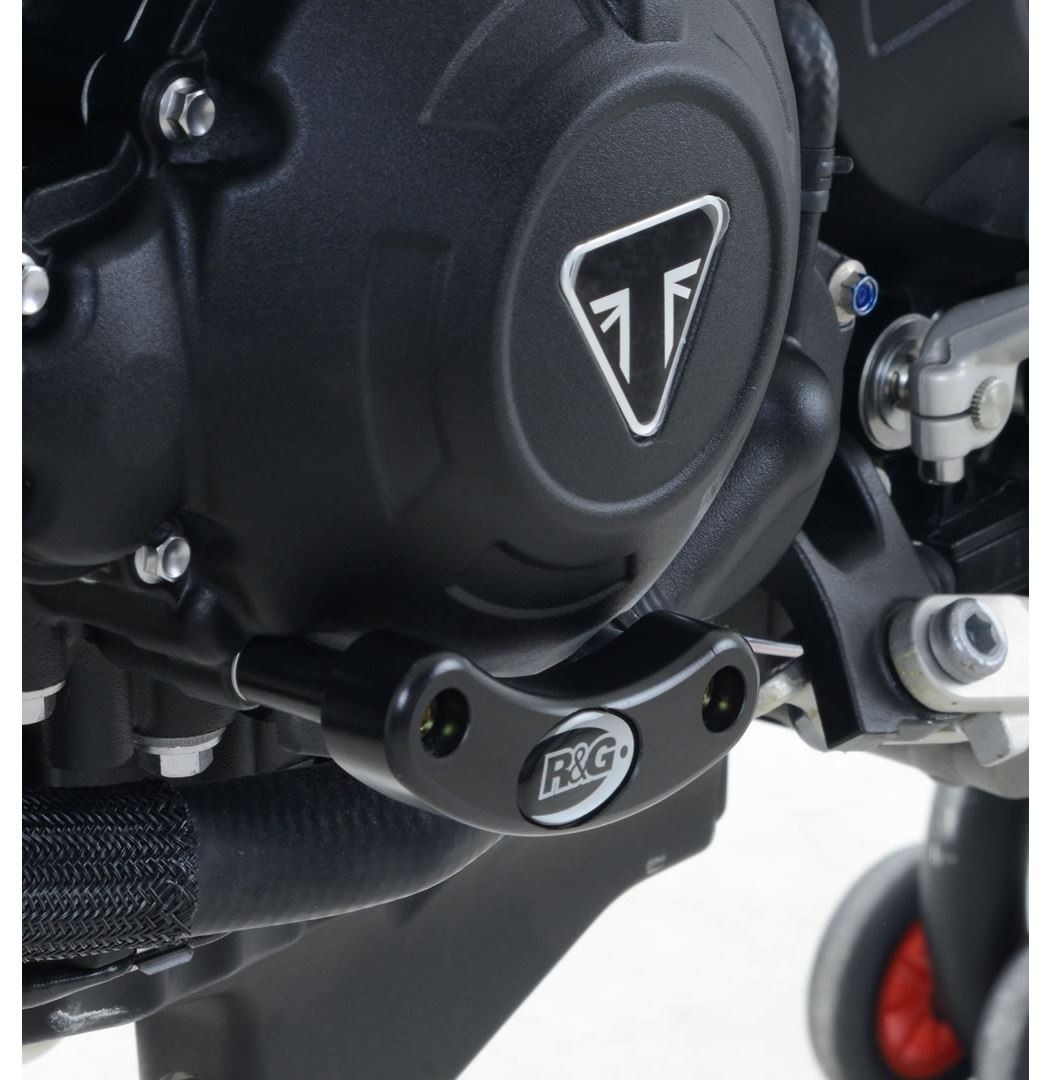 R&G Engine Case Sliders Black (LHS) Triumph Speed Triple R 2016 - 2018
