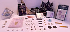 Mixed Media Supplies - 40 Piece Lot of Beads, Metal Tags, Pendants and More