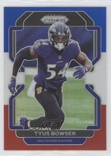 2021 Panini Prizm Red White & Blue Prizm Tyus Bowser #286 0b3