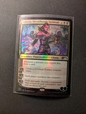 MTG Liliana, Dreadhorde General Stained Glass #510 Secret Lair NM Chris Rallis