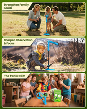 Waterproof Metal Detector Display LCD for Kids/ Adjustable Handle/4  Deepth/3 