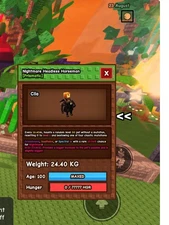 🔥GROW A GARDEN🔥 | Nightmare Headless Horseman |23+kg  | Age 100