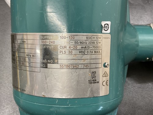 Yokogawa ADMAG AXF015G Magnetic Flowmeter 15mm AXF Transmitter Display Industria - Picture 5 of 11