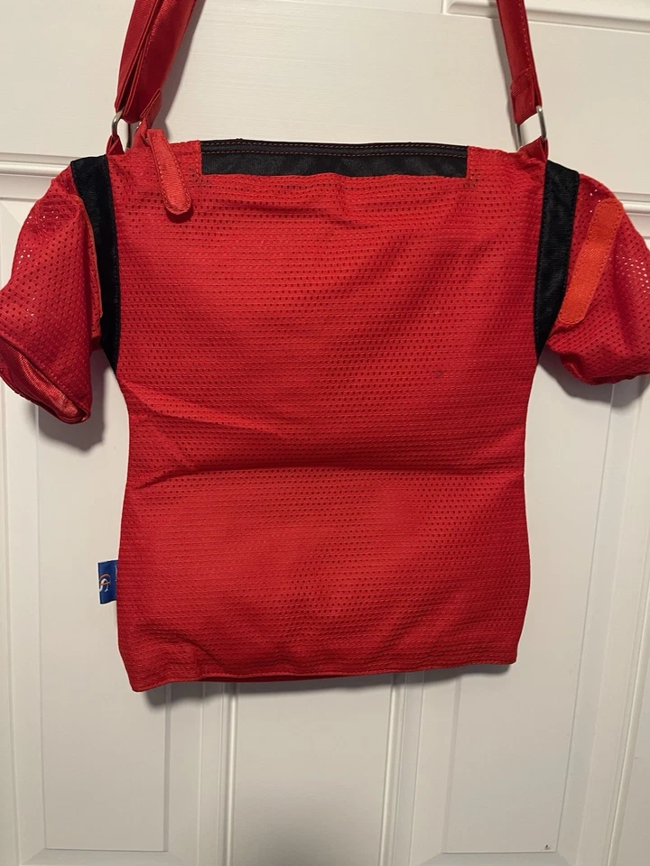 Georgia Bulldogs Jersey Cartera Fútbol Baloncesto Mensajero Bolso de mano 16”x14” Foto 2 de 4