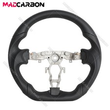 Full Black Leather Sport Steering Wheel For 2008-2021 Nissan 370z Nismo Z Full Black Leather Sport Steering Wheel For 2008-2021 Nissan 370z Nismo Z