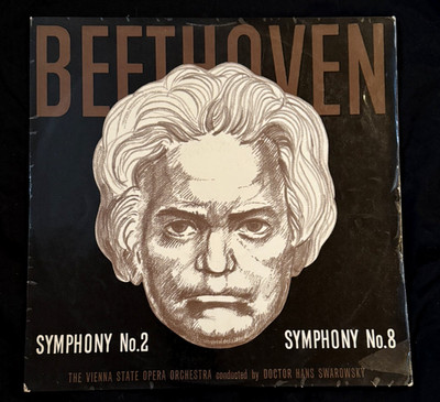 BEETHOVEN SYMPHONY No 2/ D Major & No 8/ F Major T35 12'' Vinyl World Records