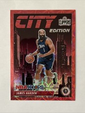 2023-24 Panini Nba Hoops Premium Stock - City Edition James Harden #20...