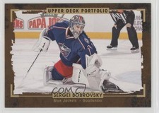 2015-16 Upper Deck Portfolio Sergei Bobrovsky #39 9ci