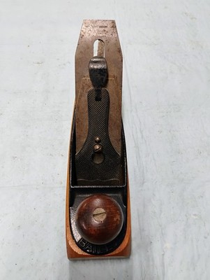 Vintage Woodworking Stanley #24 Transitional Plane Made In USA SW Iron