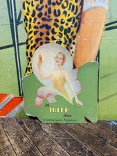 VINTAGE C. 1920 JULEP SIGN COCA COLA COKE 7UP PEPSI DR PEPPER ORANGE CRUSH RARE