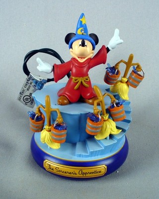 2005 VINTAG HALLMARK KEEPSAKE CHRISTMAS ORNAMENT THE SORCERER'S APPRENTICE MAGIC