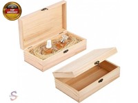 Holzkiste Mit Deckel 20X12X7Cm Holzkiste Klein, Diy Erinnerungskiste Zum