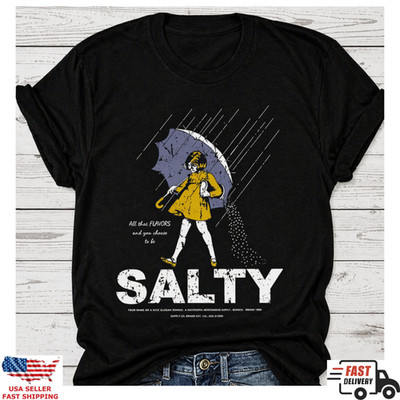 Salty Aesthetic Shirt Funny Moody Girl Tee Sarcastic Outfit Tee