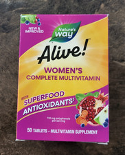 Alive! Women s  Complete Multivitamin 50 Tabl...