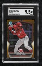 2023 Bowman Draft Chrome Gold Refractor 41/50 Alfredo Duno SGC 9.5 Mint+ 17fj