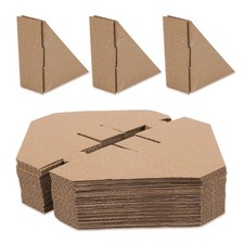 50 Pack Cardboard Corner Protectors 2.75" Side Length 1.18" ID