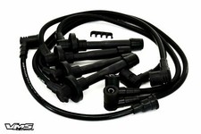 Vms Racing Black 10.2mm Spark Plug Wires Cables For 94-97 Honda Accord Dx Lx