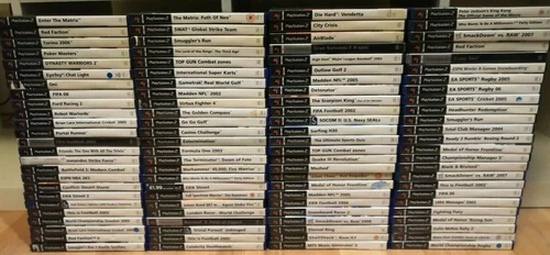 JEUX PS2 AU CHOIX PARMI DES CENTAINES