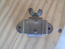 VINTAGE LUDWIG 1930's ART DECO LOGO SHELL MOUNT BRACKET FLOOR TOM BASS CYMBAL 