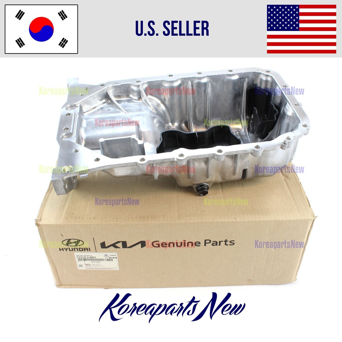 2.0L Engine Oil Pan Assembly 215102J001 ⭐OEM⭐ Elantra 2021-2023