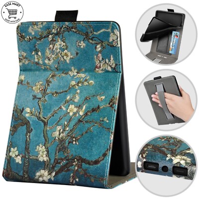 Stand Case Cover For Amazon Kindle Paperwhite 10th Gen 2018 Hand Strap Card Slot