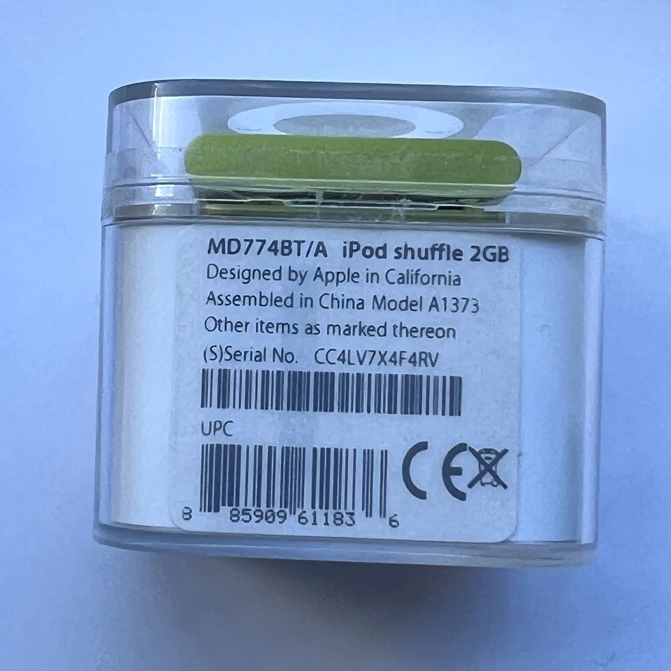 Apple iPod shuffle 4th Generation Yellow (2 GB) New Sealed - Image 2 of 4