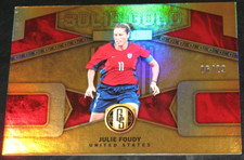2019-2020 Panini Gold Standard Julie Foudy Solid Gold FINE # 06/29 USA