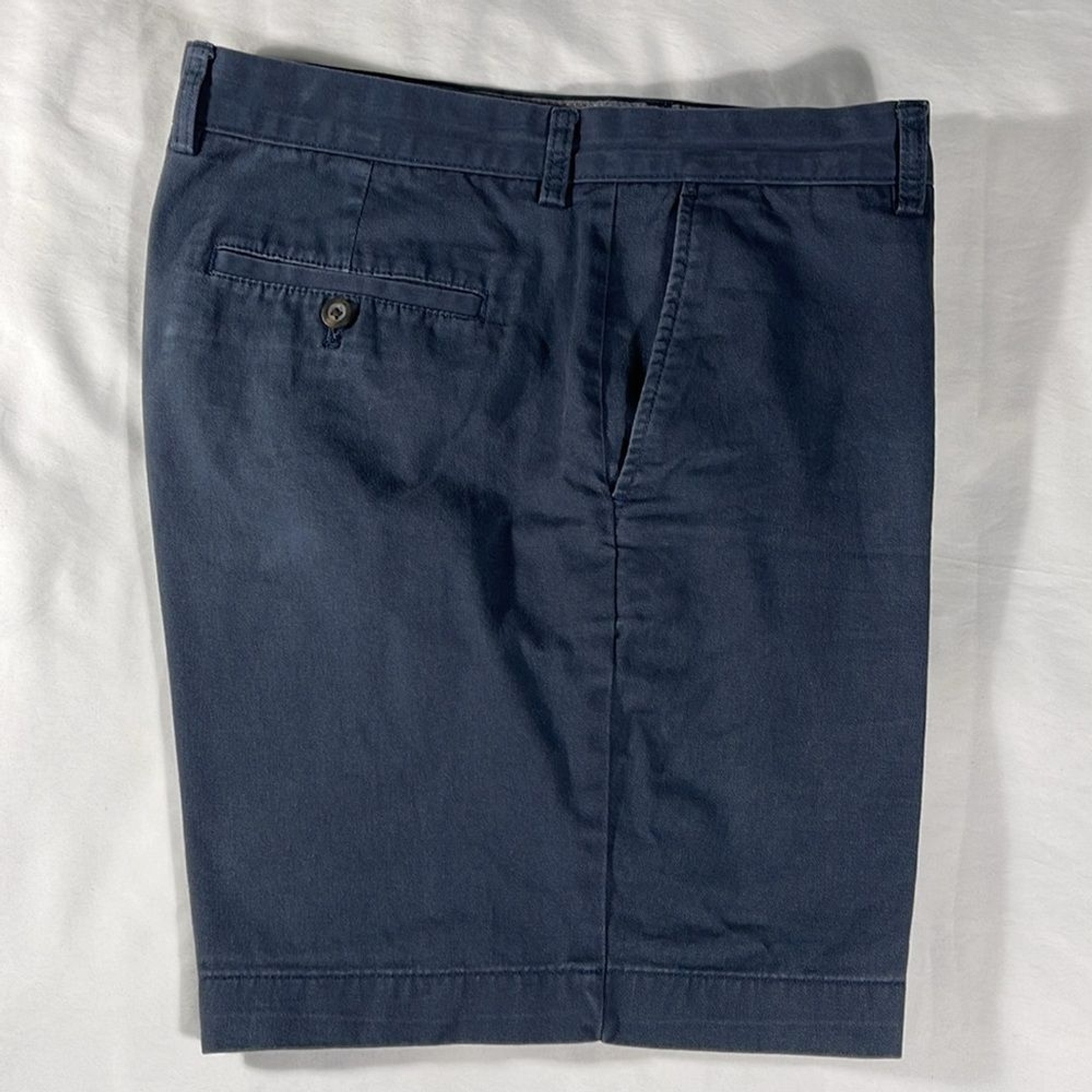 Amazon Essentials mens navy basic flat front 6.5"… - image 9