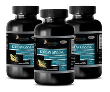Ginseng Root - GINSENG 350mg - Lowers Blood Sugar And Cholesterol - 3 Bottles