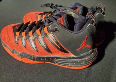 Air Jordan CP3.XI GS Shoes (810871-605)  Youth US 5.5 Youth 'Hot Lava'
