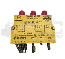 GENERAL ELECTRIC TIPO 105DTL500 POWER SUPPLY SIGNALLING DEVICE