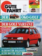 Gute Fahrt 11/93 Neuer Passat VR6, Golf Variant GL 75 PS, Turbodiesel Bus-Tuning